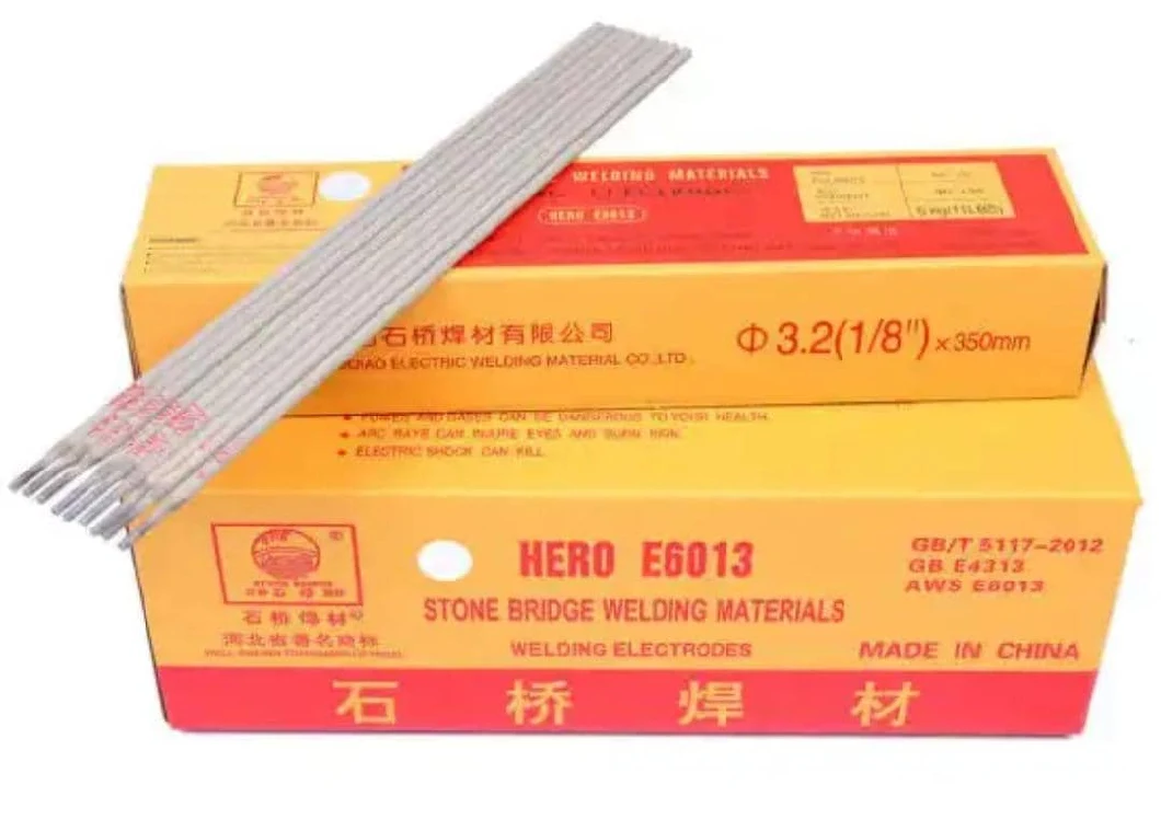 Stone Bridge Brand Carbon Steel Welding Electrode/Rods Hero E6013, Good Quality, Competitive Price!