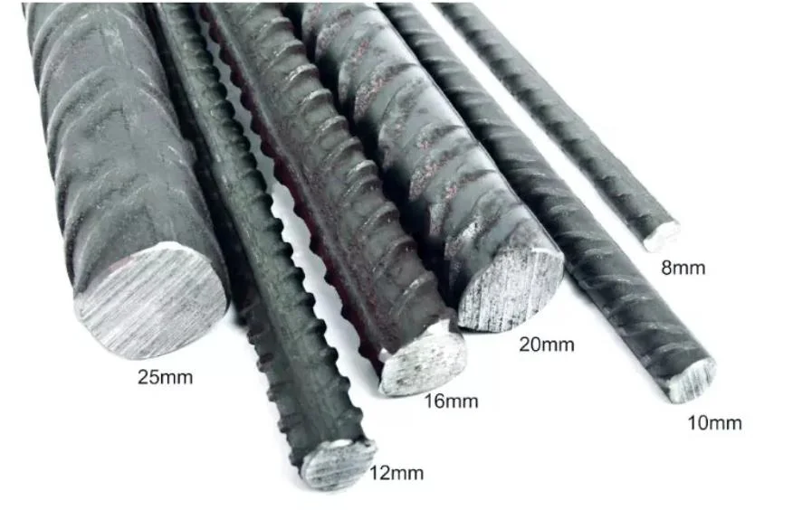 Hot Rolled Rebar Steel for Construction Can Be Customized HRB500 HRB400 HRB500 6mm 8mm 10mm Deformed Steel Bar Reinforcing Steel Rebar