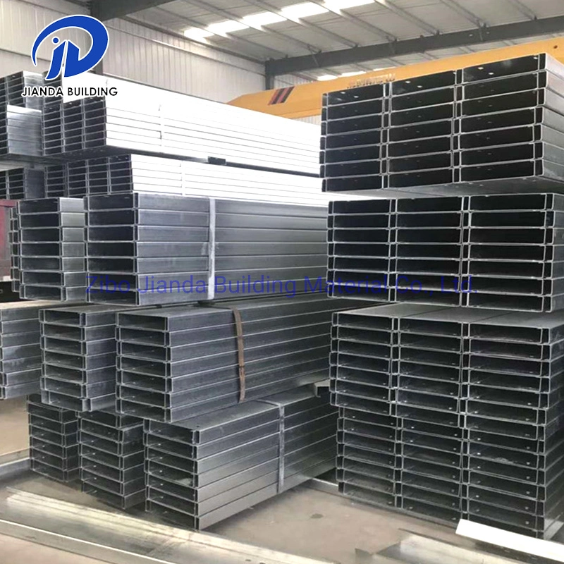 Galvan Steel Cold Formed C-Channel Profile Building U Steel Channel Profile Sizes