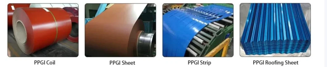 Manufacture ASTM Gi/PPGI/PPGL Prpaint Color Coated Galvalume Galvanized Steel Zinc Coil