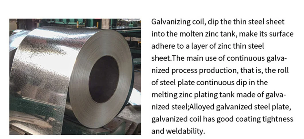 Hot Selling Dx51d Z100 Gi Coil Galvanized Steel Prepainted Hot Dipped PPGI Galvanized Steel Sheet Coil